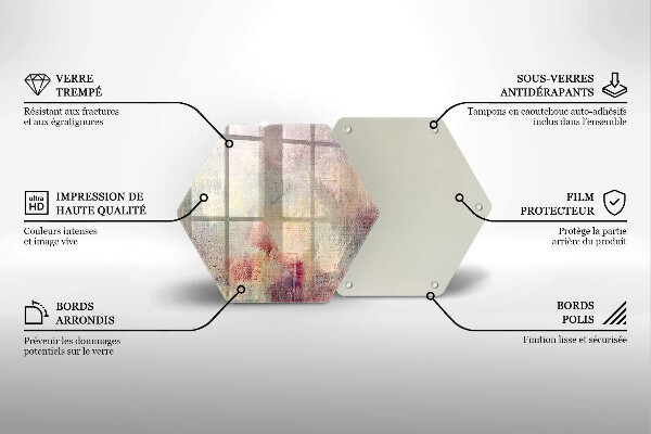 Üveg vágódeszka Festék textúra háttér