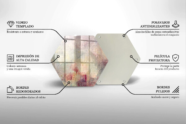 Üveg vágódeszka Festék textúra háttér