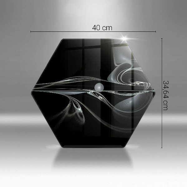 Üveg vágódeszka Modern absztrakció