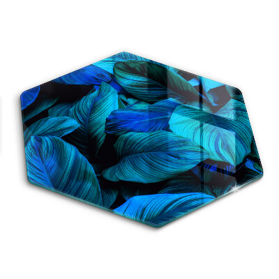 Üveg vágódeszka Dzsungel növényzet levelei