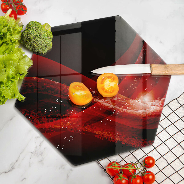 Üveg vágódeszka Modern absztrakció