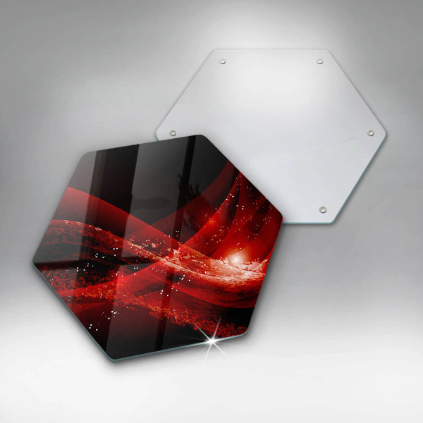 Üveg vágódeszka Modern absztrakció