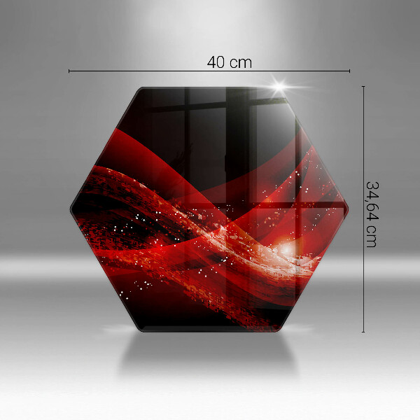 Üveg vágódeszka Modern absztrakció