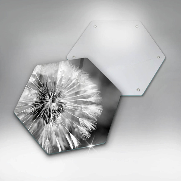 Üveg vágódeszka Finom gyermekláncfű