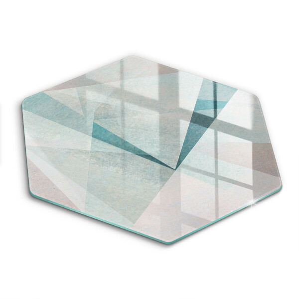 Üveg vágódeszka Éles absztrakció