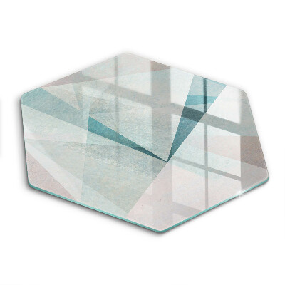 Üveg vágódeszka Éles absztrakció