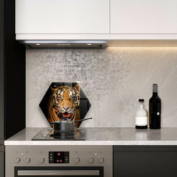 Üveg vágódeszka Vadon élő állat tigris