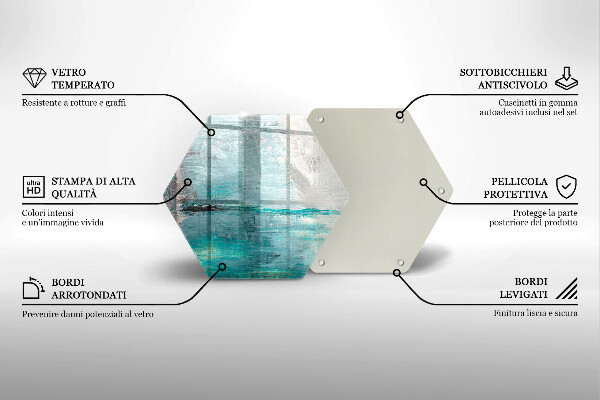 Üveg vágódeszka Festék absztrakciós háttér