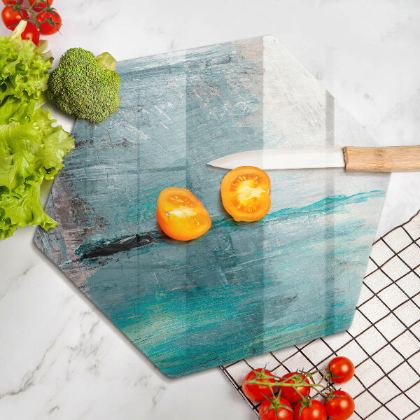 Üveg vágódeszka Festék absztrakciós háttér