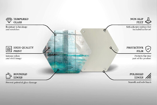 Üveg vágódeszka Festék absztrakciós háttér