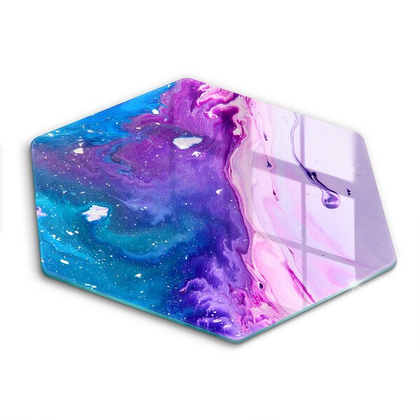 Üveg vágódeszka Absztrakciós tinták