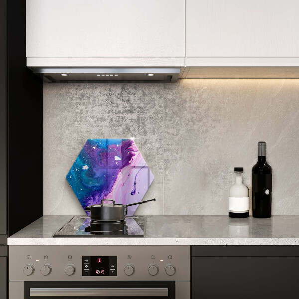 Üveg vágódeszka Absztrakciós tinták