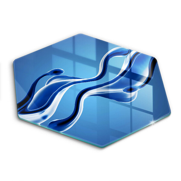 Üveg vágódeszka Folyadék absztrakció