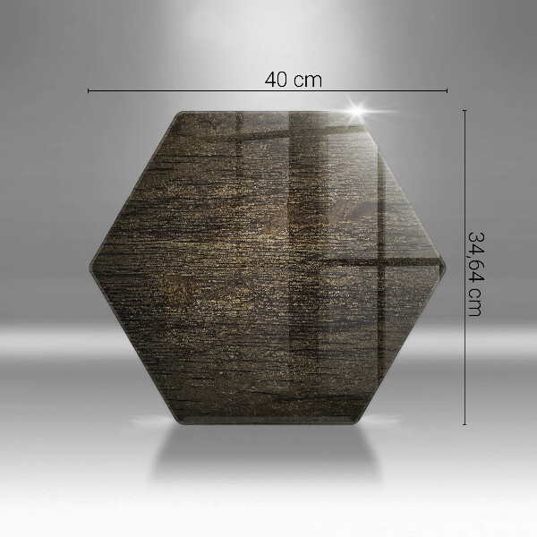 Üveg vágódeszka Fa kéreg textúra