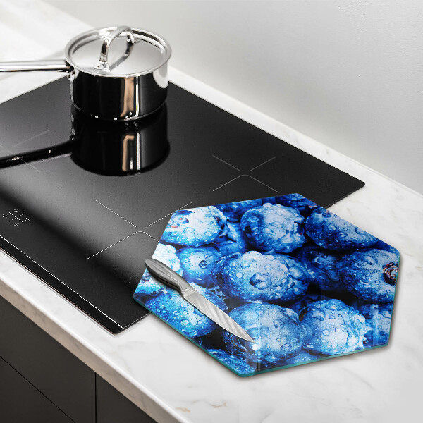 Üveg vágódeszka Lédús áfonya