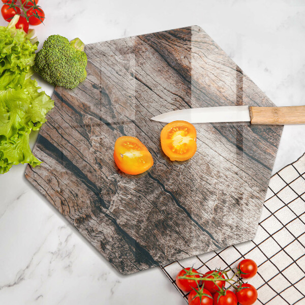 Üveg vágódeszka Fa szerkezet