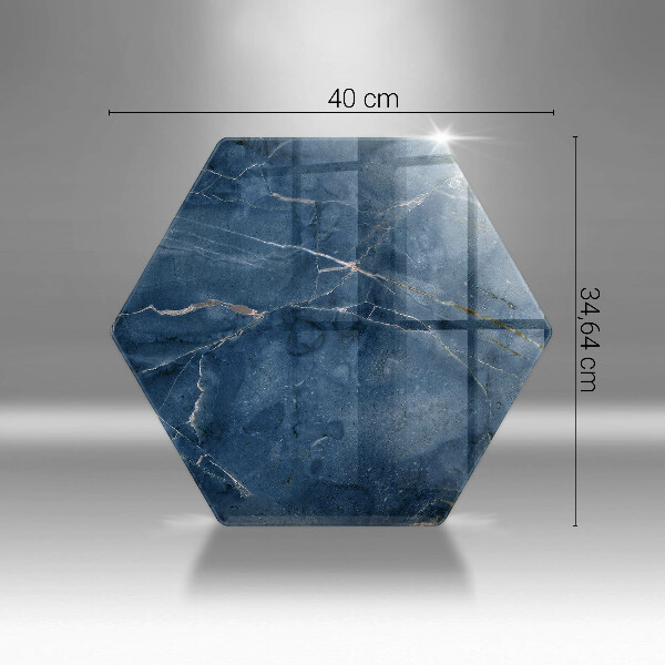 Üveg vágódeszka Márvány kő textúra