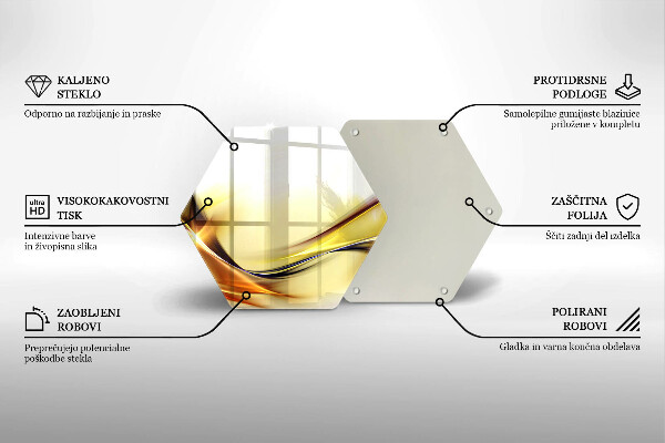 Üveg vágódeszka Absztrakt fényvonalak