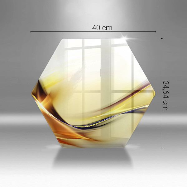 Üveg vágódeszka Absztrakt fényvonalak