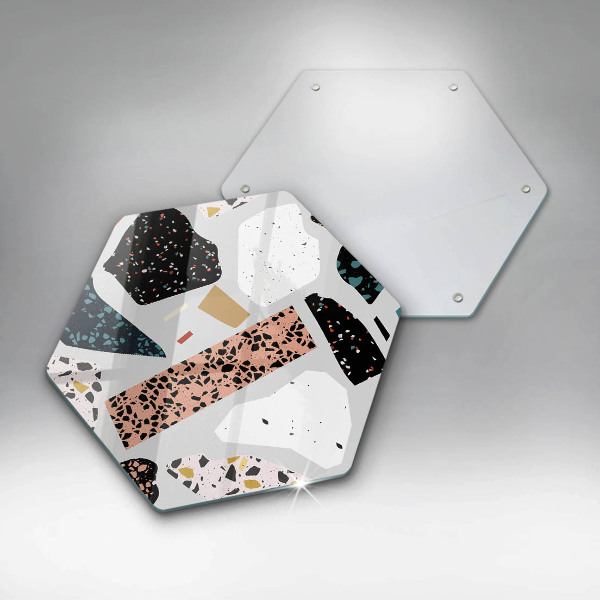 Üveg vágódeszka Kőedény