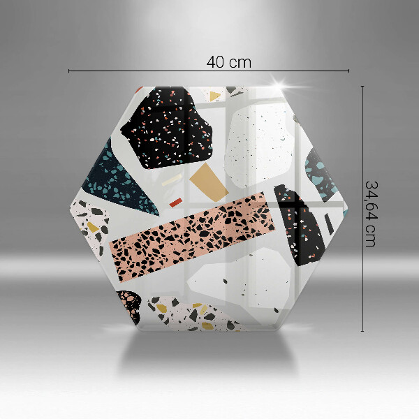 Üveg vágódeszka Kőedény