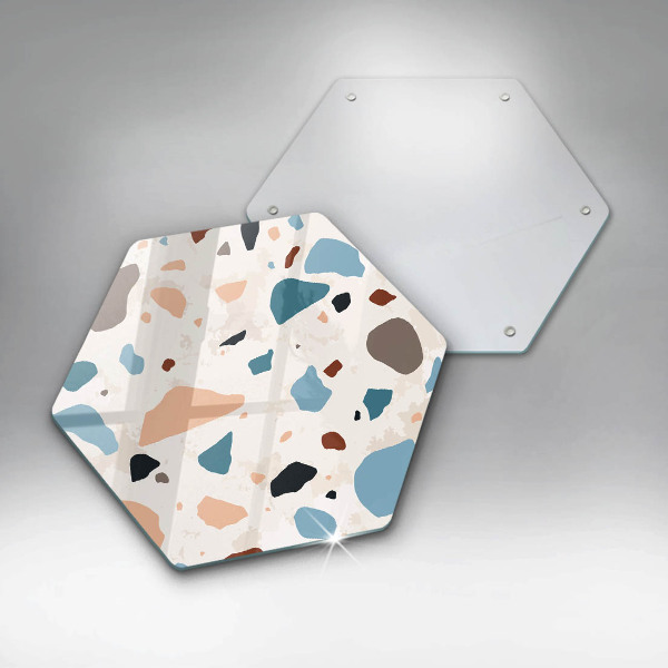 Üveg vágódeszka Dekoratív kőedény