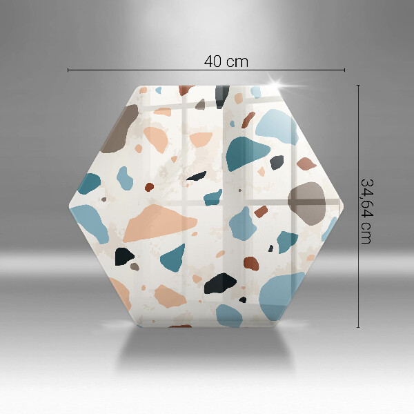 Üveg vágódeszka Dekoratív kőedény