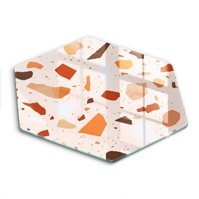 Üveg vágódeszka Dekoratív kőedény