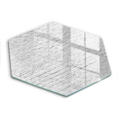 Üveg vágódeszka Téglafal fal