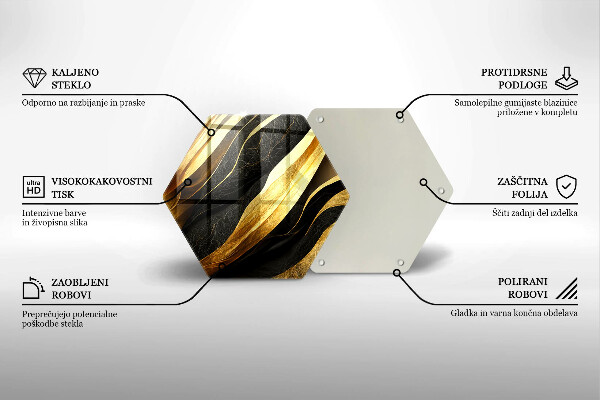 Üveg vágódeszka Elegáns absztrakció