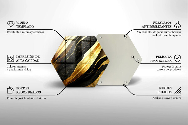 Üveg vágódeszka Elegáns absztrakció