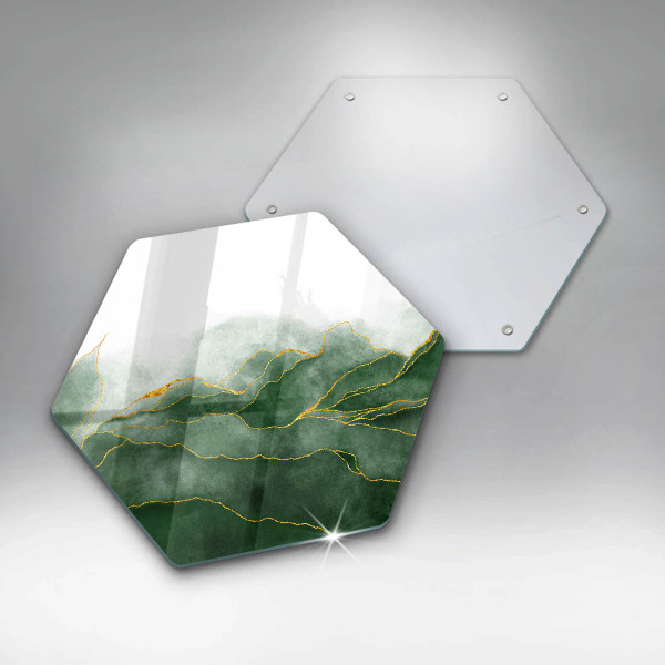 Üveg vágódeszka Absztrakt természet