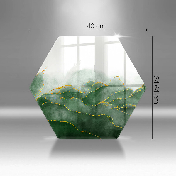 Üveg vágódeszka Absztrakt természet