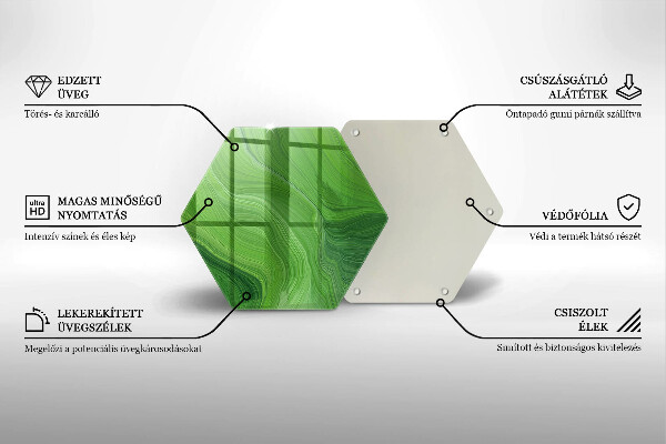 Üveg vágódeszka Absztrakt textúra