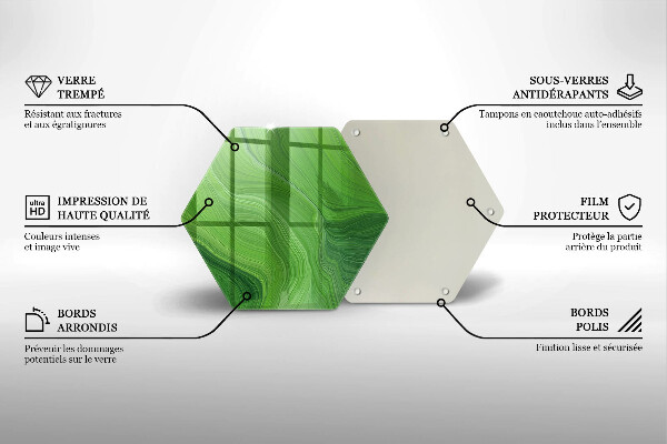 Üveg vágódeszka Absztrakt textúra