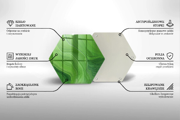 Üveg vágódeszka Absztrakt textúra