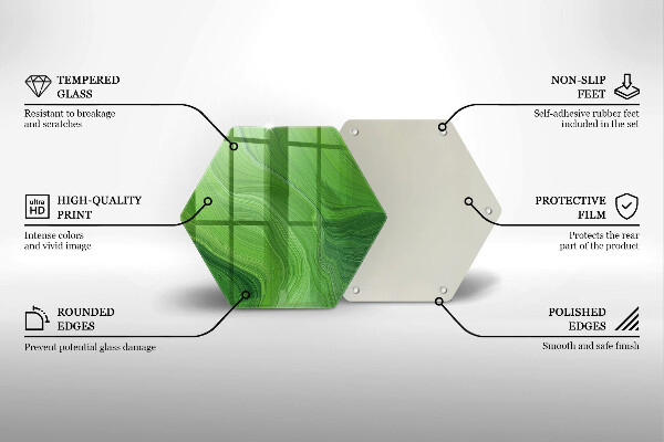 Üveg vágódeszka Absztrakt textúra