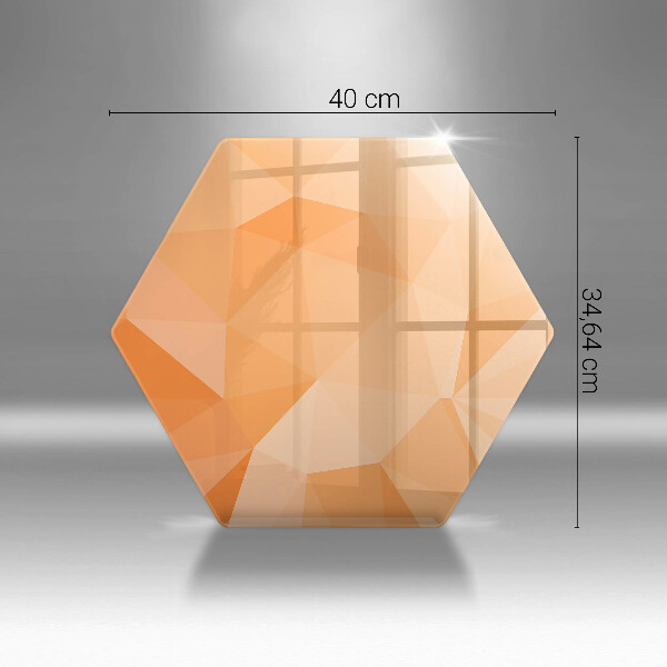 Üveg vágódeszka Geometriai háttér
