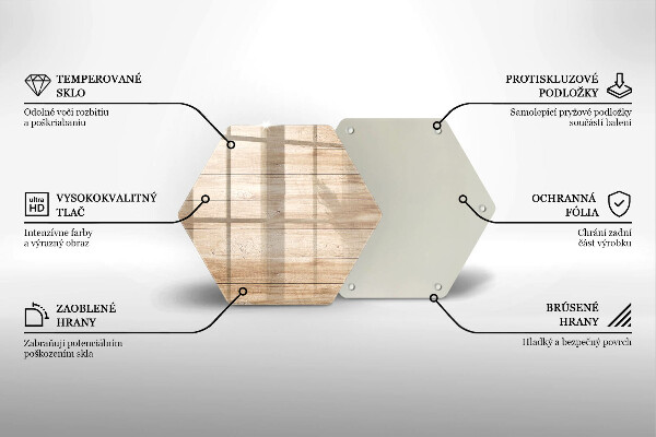 Üveg vágódeszka Fadeszkák