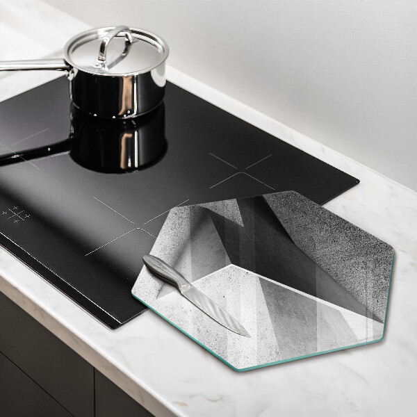 Üveg vágódeszka Konkrét absztrakció