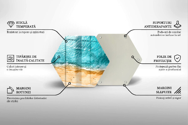 Üveg vágódeszka Tengerpart és tenger