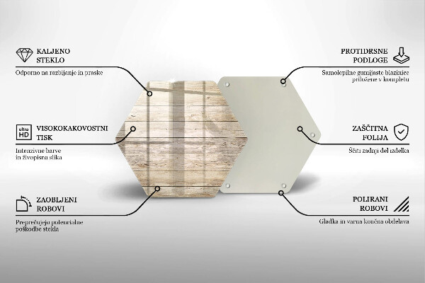 Üveg vágódeszka Fadeszkák
