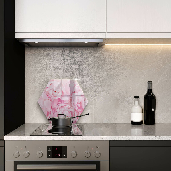 Üveg vágódeszka Finom bazsarózsa