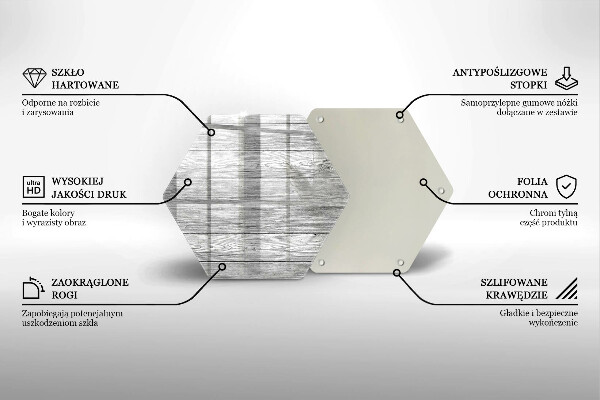 Üveg vágódeszka Régi fa táblák