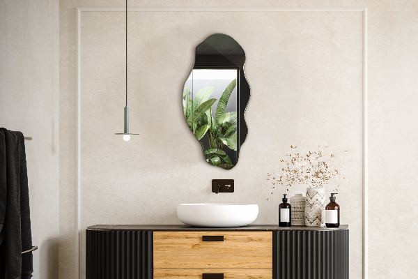 Aszimmetrikus forma tükör folt 45x90