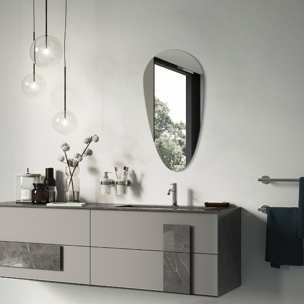 Csepp tükör keret nélkül 50x100 cm