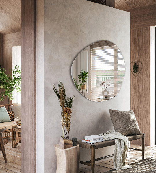 Furcsa forma tükör 97x96 cm