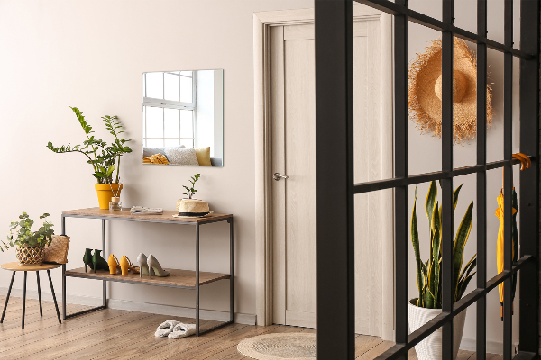 Modern fali tükör 50x50 cm