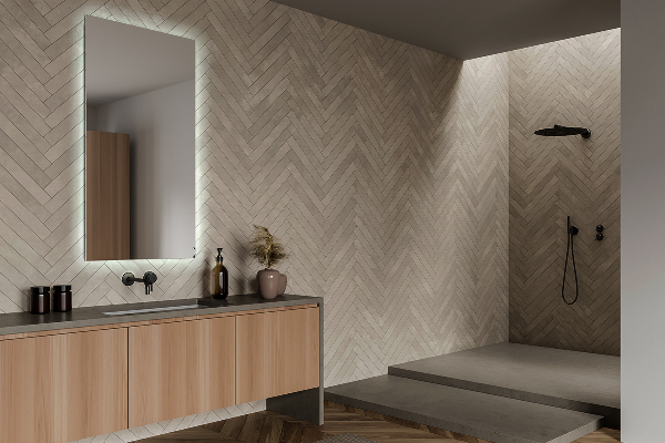 LED-es tükör a fürdőszobába 60x40 cm