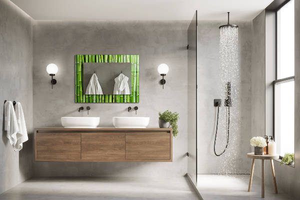 Design tükör Kék ónix márvány